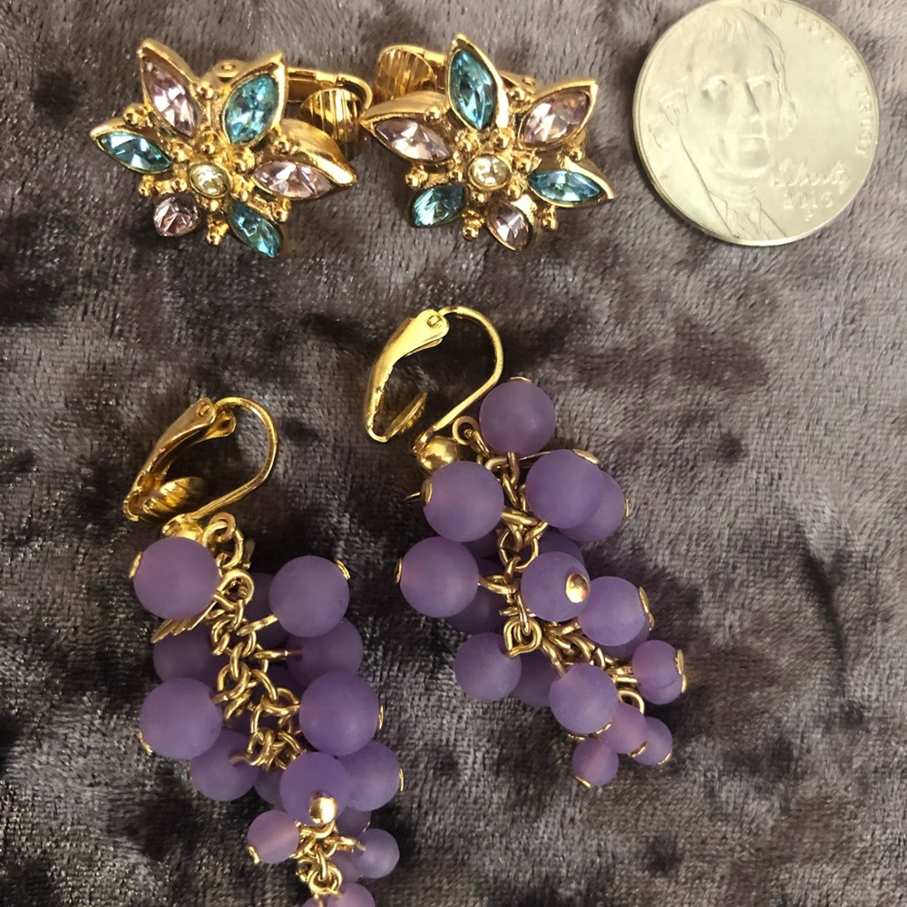 Vintage Clip Earrings
